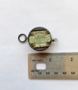 Vintage Silver Tone Witchal Witch Hazel Trinket Box For Keychain - Picture 1 of 3