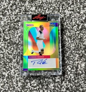 Leaf Vivid Tottenham Hotspur Robbie Keane Auto /4