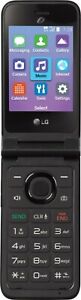 Brand New - TracFone -LG Classic Flip - Gray - 8 GB (microSD card not included)