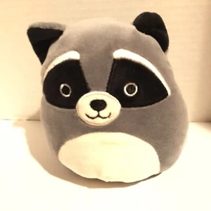 Randy Waschbär Squishmallow Mini grau schwarz weiß 6 Zoll - Bild 1 von 5