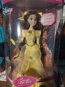 16" Disney Prinzessin Glocke-Die Schöne und das Biest Sternenbeleuchtung Porzellanpuppe Messingschlüssel 2006  - Bild 1 von 6