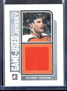 2013-14 ITG Decades 1990s Game Used Jerseys Silver #M10 Eric Lindros XX/30