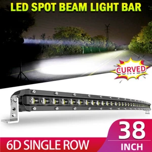 37inch 1800W Curved Slim Single Row Led Work Light Bar SUV ATV Truck Boat 36 38" - Picture 1 of 12