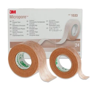 Micropore 3M Tape Wimpernverlängerung Vliespflaster Hellbraun Hypoallergen Haut - Bild 1 von 18