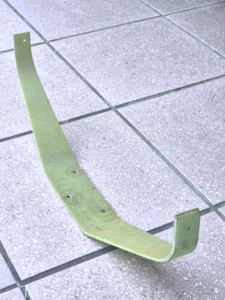 GFK-Fahrwerk 50cm Spurweite (500x160) für Motormodelle, gebraucht funktionsfähig - Bild 1 von 5