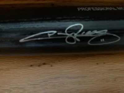 JIMMY ROLLINS PHILADELPHIA PHILS RAWLINGS SIGNED BIG STICK BAT W/JSA INSCRIPTION - Image 1 of 4