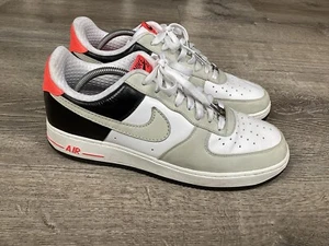 Nike Air Force 1 Uomo 2008 Taglia 11 Low Premium Max AF-1 82 Infrared 318775-101 - Foto 1 di 13