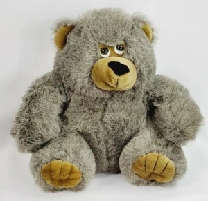 Vintage 1989 America Wego 12" Sitting Bear Stuffed Plush Teddy Fiesta Toy - Imagen 1 de 7