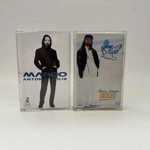 Marco Antonio Solis 2 Cassette Lot En Pleno Vuelo Vocalista de Los Bukis - Picture 1 of 6