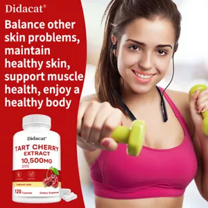 TART CHERRY EXTRACT Maintain Skin Healthy Antioxidant Balance Joint Health - Picture 1 of 13
