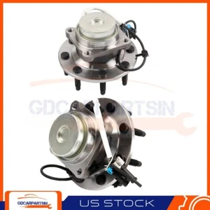 Set :2 Front Wheel hub LH or RH Side 515059 For Gmc Savana 2500 2003-05 8 Bolts - Foto 1 di 7