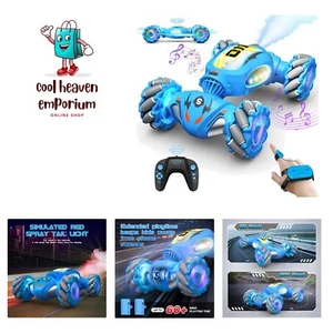 Remote Control Car,Gesture Sensing Rc Stunt Car for Boys,2.4GHz 4WD Toy Cars ... - Picture 1 of 8