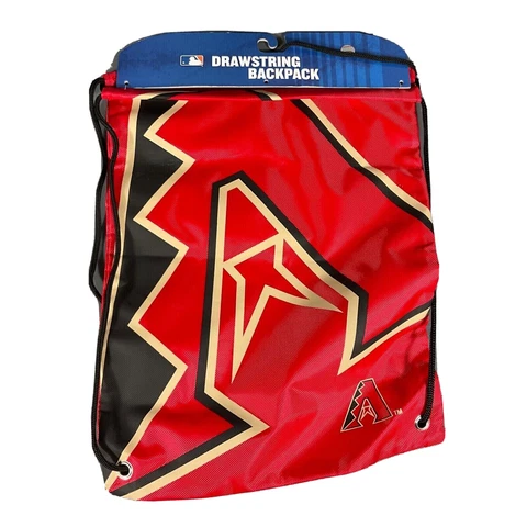 Arizona D-Backs MLB Baseball Drawstring Backpack Bag Team Logo Sports New (S) Cover