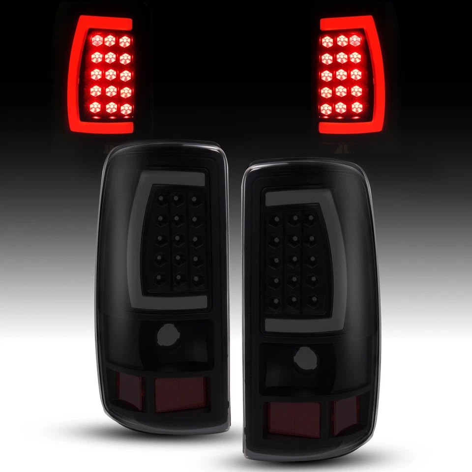 Par de luces traseras LED de freno para Chevy Suburban Tahoe GMC Yukon 2000-2006 Foto 1 de 4