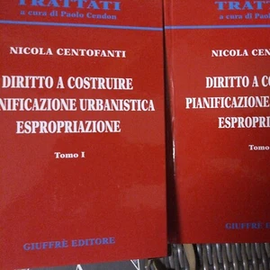 Diritto a costruire pianificazione urbanistica espropriazione volume 1/2 - Imagen 1 de 3