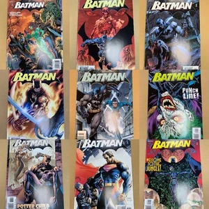 BATMAN HUSH 608-619 w/ DOUBLE FEATURE 1st App COMPLETE LOEB JIM LEE [S] NM RARE - Picture 1 of 23