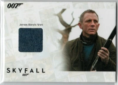 JAMES BOND AUTOGRAPHS & RELICS SSC34 DANIEL CRAIG SKYFALL SHIRT COSTUME 197/200 - Image 1 of 2