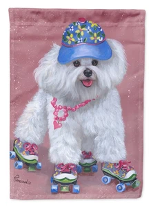 Caroline's Treasures PPP3021CHF Bichon Frise Girls do it Better House Flag La... - Picture 1 of 7