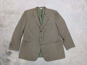 Blazer Brioni Vintage Lana Verde Oliva. Talla 50 Cool Classic - Imagen 1 de 5