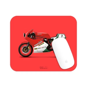 Almohadilla de ratón ilustración de motocicleta Ducati 750 F1 - Imagen 1 de 2