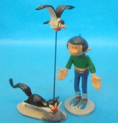4693 GASTON LAGAFFE mit Katze + Möwe : MAXI Figuren-Set : Firma Pixi  - Bild 1 von 3