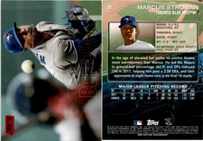 2018 Stadium Club Red Foil MARCUS STROMAN Baseball Card Toronto Blue Jays