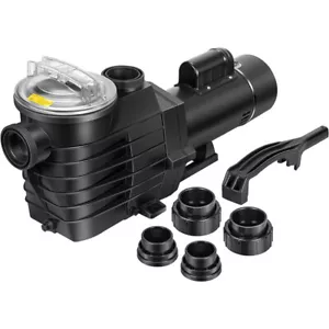 2.5HP In/Above Ground Swimming Pool Pump Self Primming Dual Speed 230V &Strainer - Picture 1 of 7