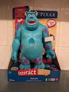 Monsters Inc Sulley Action Figure Talking Interactables Disney Pixar 8" Movie