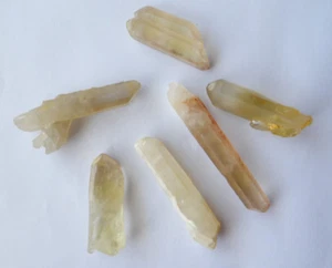 Citrine Crystal Point Natural Raw Kundalini Quartz Unheated Golden Yellow C3 - Picture 1 of 7