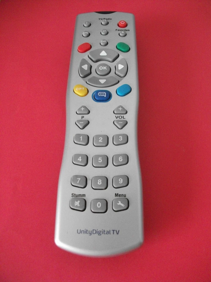  TV. Fernbedienung  Unity Digital C274  Farbe, silber - Bild 1 von 1