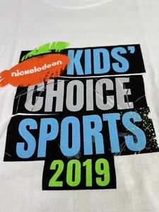 Nickelodeon Kids Choice Awards 2019 T-Shirt Herren Medium weiß TV Film Promo Tee - Bild 1 von 4