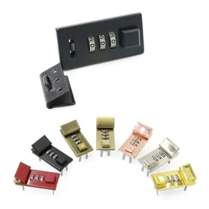 Waterproof Notepad Password Lock Alloy Alloy Lock Hardware Accessories Luggage - Afbeelding 1 van 19