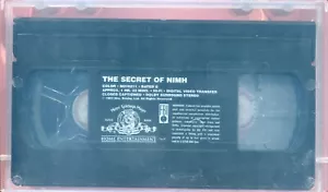 The Secret of NIMH (VHS, 1982) Childrens Animated Movie - Picture 1 of 1