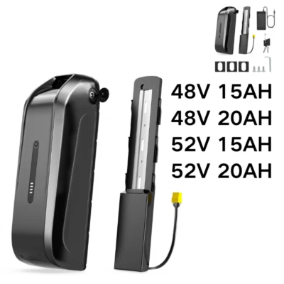 Аккумулятор 48 В 52 В 15 Ач 20 Ач для электровелосипеда скутера 0-2000 Вт - Изображение 1 из 4