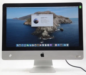 Apple iMac 2014 21.5" i5-4260U 8GB RAM 250GB SSD Desktop Computer CRACK 785 - Picture 1 of 15
