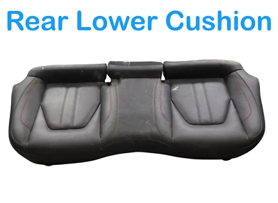 Cojín cubierta inferior asiento trasero Maserati Ghibli 14-20 negro OEM Foto 1 de 4