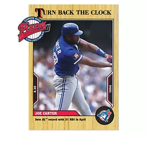 Joe Carter Blue Jays 2022 MLB TOPPS NOW Turn Back The Clock - Card 31 In Hand - Picture 1 of 1