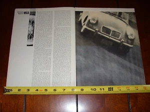 1959 MGA 1600 ORIGINAL ARTICLE - Picture 1 of 2