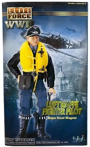 Elite Force WWII Luftwaffe Fighter Pilot Major Ernst Wagner 12" 1/6 Figure NEW - Picture 1 of 10