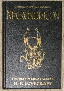 NECRONOMICON BEST WEIRD TALES of HP LOVECRAFT LEATHERBOUND COMMEMORATIVE EDITION - Picture 1 of 1