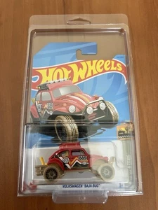 Hot Wheels Treasure Hunt Red Off-Road Dirt Retro Volkswagen Beetle Baja Bug - Picture 1 of 3