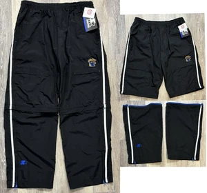 Vintage Starter Kentucky Wildcats Convertible Pants Shorts NCAA Warm-Up NEW TAGS - Picture 1 of 13