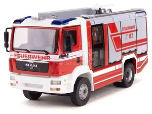 MAN TGM Rosenbauer AT LF Pompieri - Wiking 1/43 - Foto 1 di 1