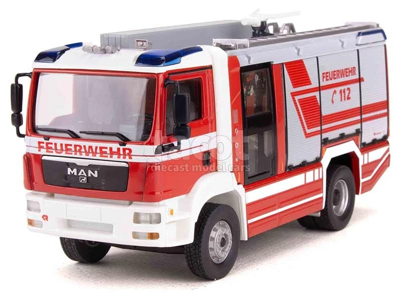 MAN TGM Rosenbauer AT LF Firefighters - Wiking 1/43 - Image 1 of 1