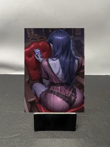 Widowmaker Overwatch Waifu Anime Custom Art Trading Card NSFW AVAILABLE W6690 - Bild 1 von 2