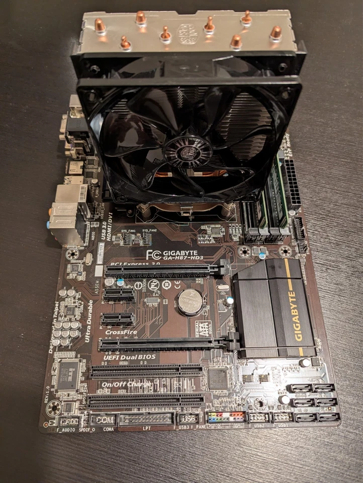 Gigabyte GA-H87-HD3 + i5-4670K + 8GB + Kühler Bundle - Bild 1 von 4