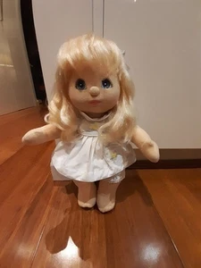 My Child Doll Mattel Blonde V-part Hair Blue Eyes , Ducky Outfit - Picture 1 of 2