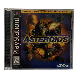 Asteroids Sony PlayStation 1 PS1 Video Game Complete CIB Classic Arcade Action 3 - Picture 1 of 3