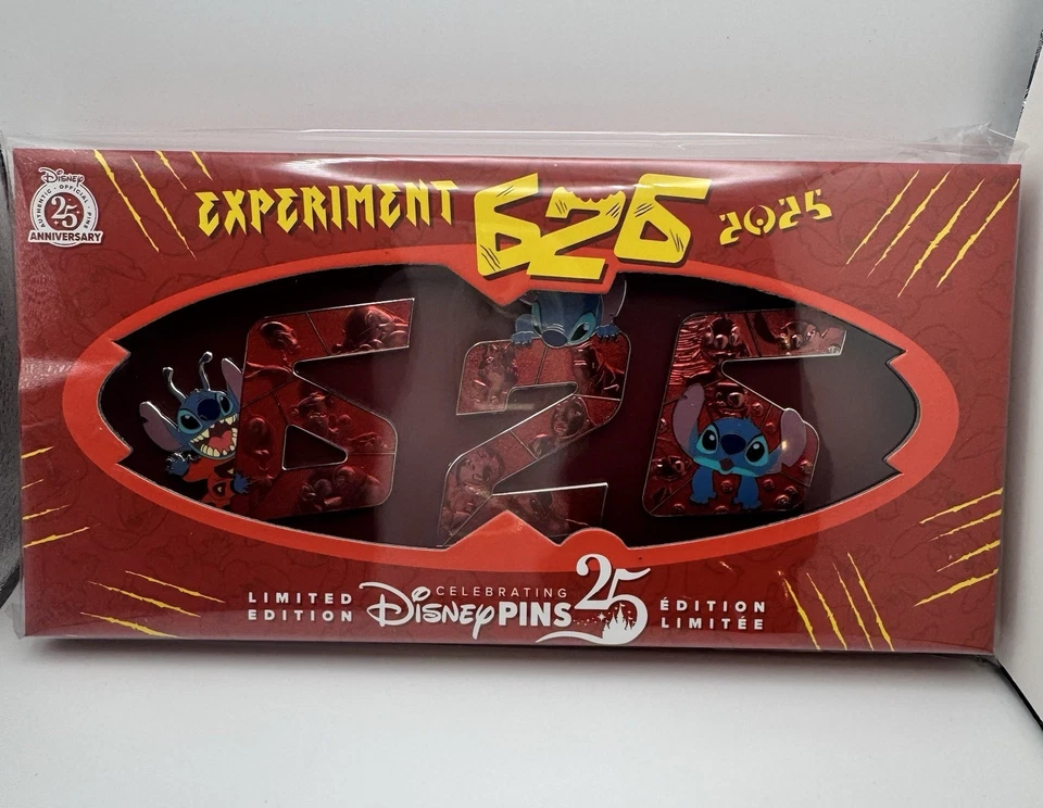 Disney Lilo and Stitch Spaceship Experiment 626 Stitch Day Jumbo Pin LE - Image 1 of 1