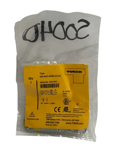 TURCK NI5-M12-AP6X-H1141 / 4653400 INDUCTIVE PROXIMITY SENSOR 10-30VDC 5mm NSFS - Picture 1 of 2
